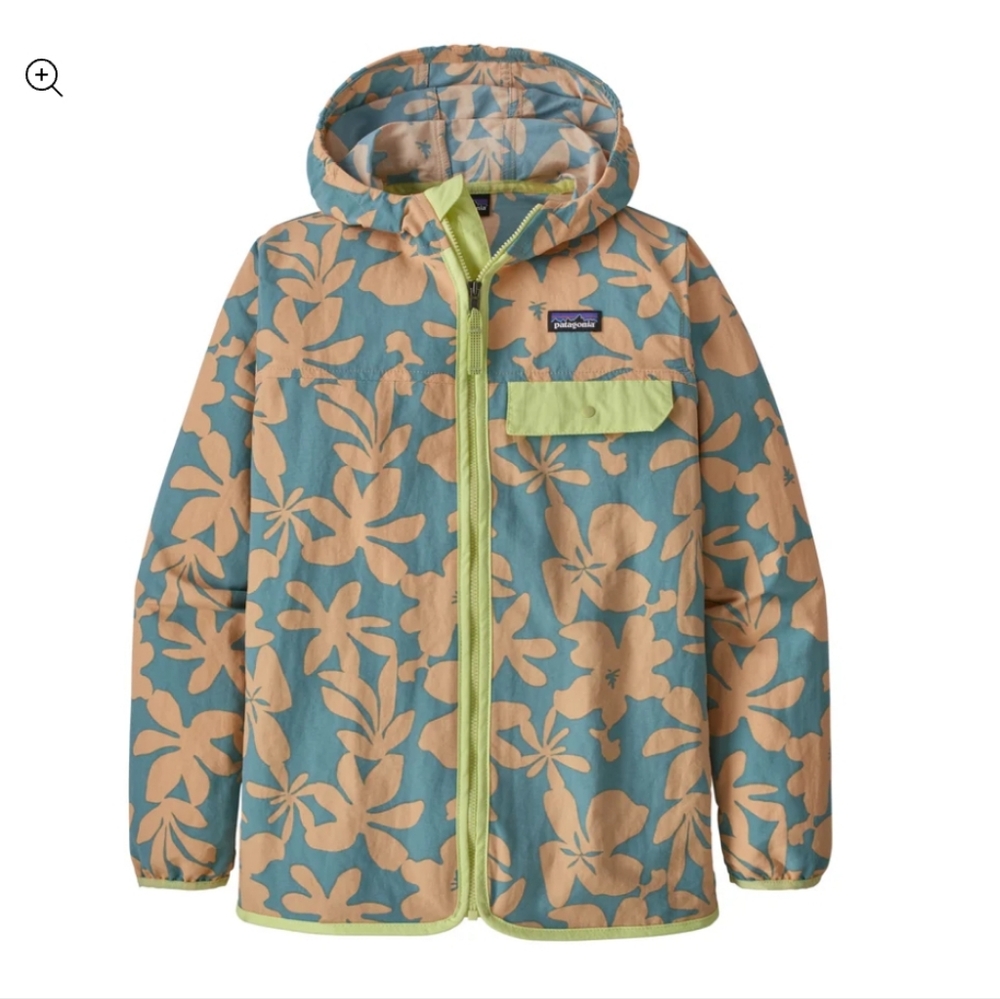 Patagomia Kids Size Medium Light Weigjt Jacket Girls